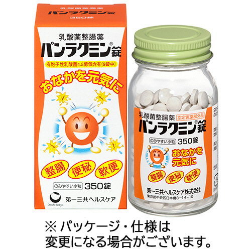 ﾊﾟﾝﾗｸﾐﾝ錠 1個(350錠)画像