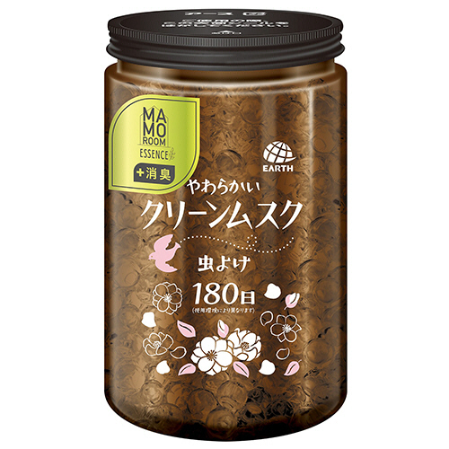 ﾏﾓﾙｰﾑｴｯｾﾝｽ 虫よけﾊﾟｰﾙ 180日用 やわらかいｸﾘｰﾝﾑｽｸ 1個画像