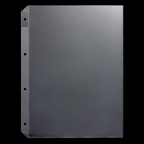 ｸﾘｱﾎﾙﾀﾞｰ A4ﾀﾃ 4穴 ｸﾘｱ 1ﾊﾟｯｸ(10枚)画像