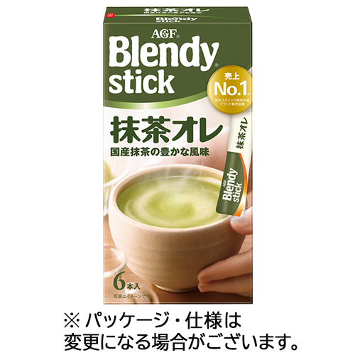 ﾌﾞﾚﾝﾃﾞｨ ｽﾃｨｯｸ 抹茶ｵﾚ 1箱(6本)