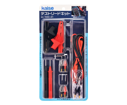 デジタルマルチメータ SK-6161用テストリードキット画像