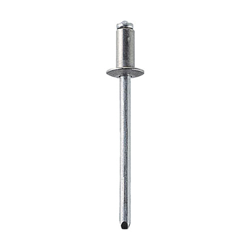 ｵｰﾌﾟﾝﾀｲﾌﾟﾘﾍﾞｯﾄ 適正かしめ板厚1.2~3.2 ﾘﾍﾞｯﾄ長さ6.9mm 1箱(1000本)