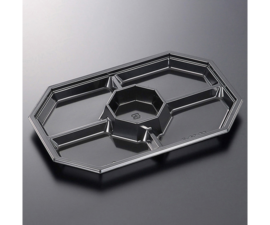 オードブル容器 本体 HSPD 36-5 BK 黒 20枚入