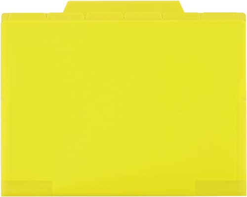 ６インデックスフォルダーＡ４　ライトグリーン画像