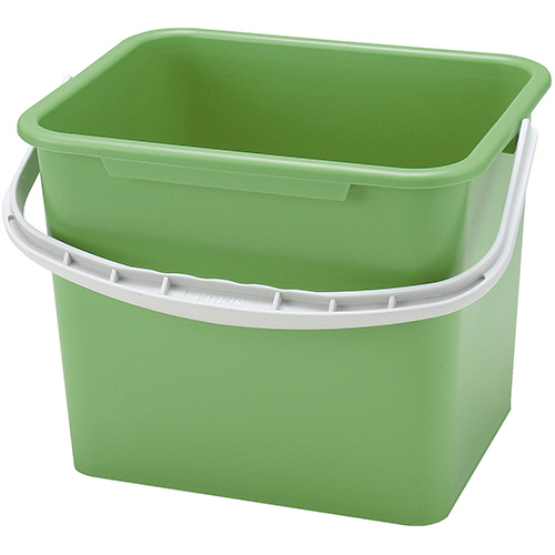 8Lﾊﾞｹﾂ PP 角型 緑 1個