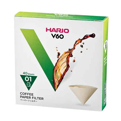 V60用ペーパーフィルター01M 箱画像