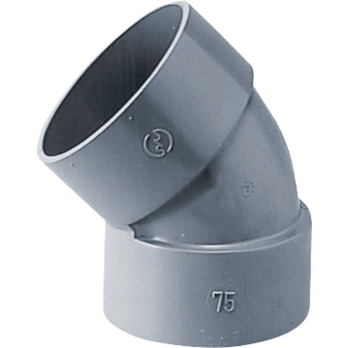 VU継手 45°ｴﾙﾎﾞ VU-45L200 1個