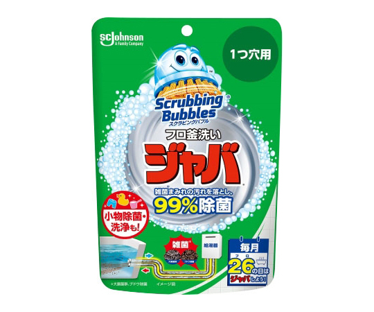 スクラビングバブル ジャバ 1つ穴用 160g画像