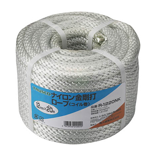 ﾅｲﾛﾝ金剛打ﾛｰﾌﾟ 12mm×20m ｺｲﾙ巻 1巻画像