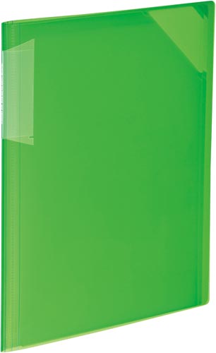 クリヤーホルダーブックノビータＡ４黄緑６Ｐ　５冊画像
