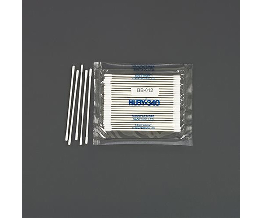 φ2.0x 75.5mm 工業用綿棒(250本)両面/削軸