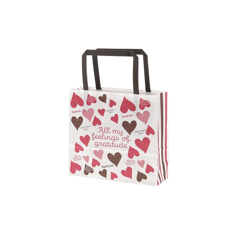 Ｈ２５チャームバッグ　１８－２　スモーキーハートＰ画像