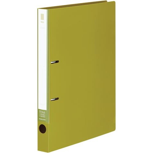 リングファイルＮＥＯＳ　Ａ４縦背幅３３ｍｍ緑１０冊画像