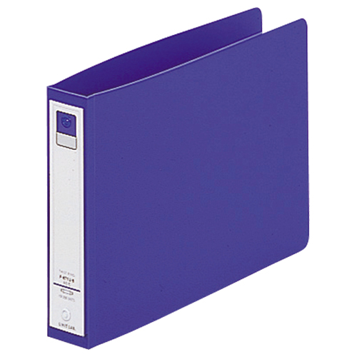 ﾘﾝｸﾞﾌｧｲﾙ(ｶﾄﾞﾛｯｸ&ﾂｲｽﾄﾘﾝｸﾞ) A5ﾖｺ 2穴 200枚収容 背幅36mm 青 1冊画像
