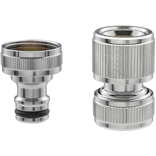 GAONA ﾒﾀﾙﾈｼﾞ口金ｾｯﾄ20 ﾎｰｾﾝﾄﾞ付き ﾜﾝﾀｯﾁ接続用 1組画像