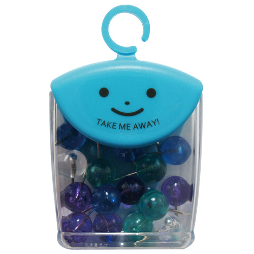 ﾂﾚﾃｯﾃ ﾏｯﾌﾟﾋﾟﾝ Φ10×針長10mm Cﾏﾘﾝｶﾗｰ4色ｱｿｰﾄ 1ｾｯﾄ(100本:20本×5ｹｰｽ)画像