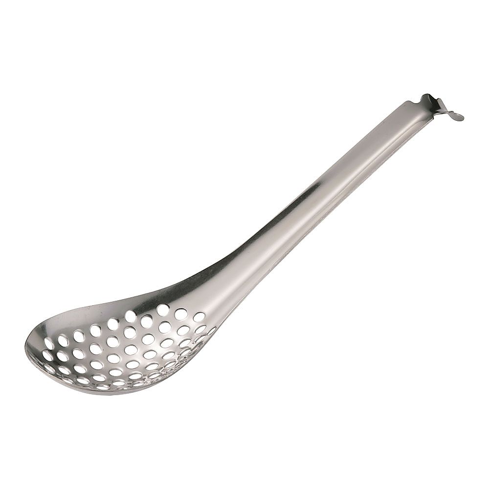 18-8レンゲスプーン 穴明画像