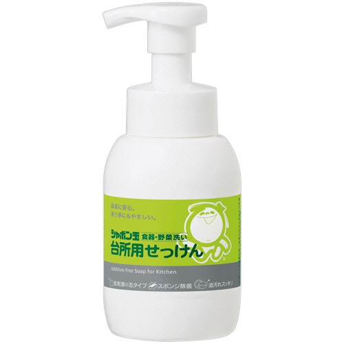 ｼｬﾎﾞﾝ玉台所用せっけん泡ﾀｲﾌﾟ 本体 300mL 1本画像