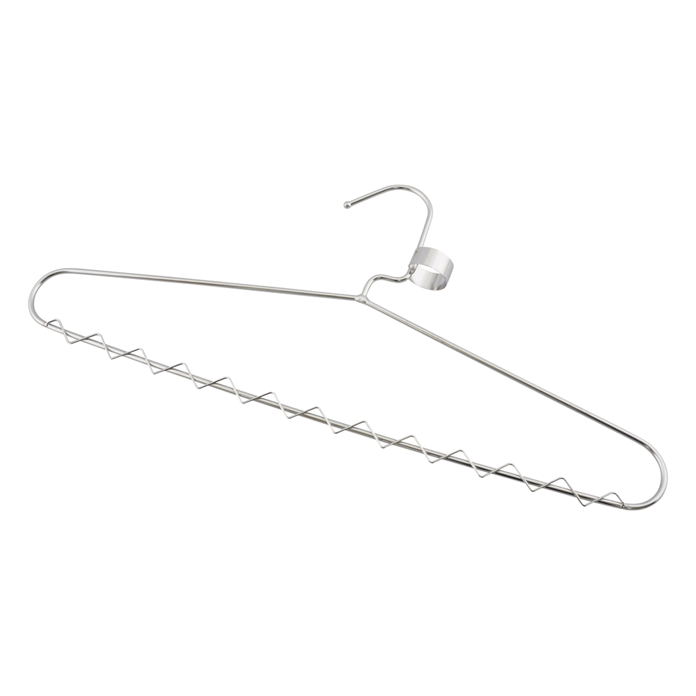 ステンレスハンガー（円型タグ付）　10本入
