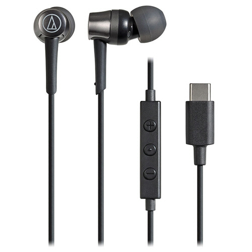 USB Type-C用ｲﾔﾎﾝ ﾌﾞﾗｯｸ 1個