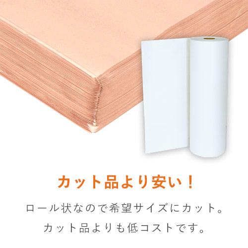 使用量がわかりやすい！ミシン目入りのボーガスペーパー緩衝材