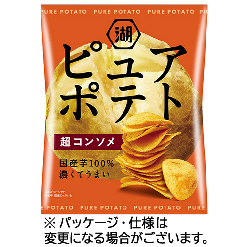 ﾋﾟｭｱﾎﾟﾃﾄ 超ｺﾝｿﾒ 52g 1ｾｯﾄ(12ﾊﾟｯｸ)画像