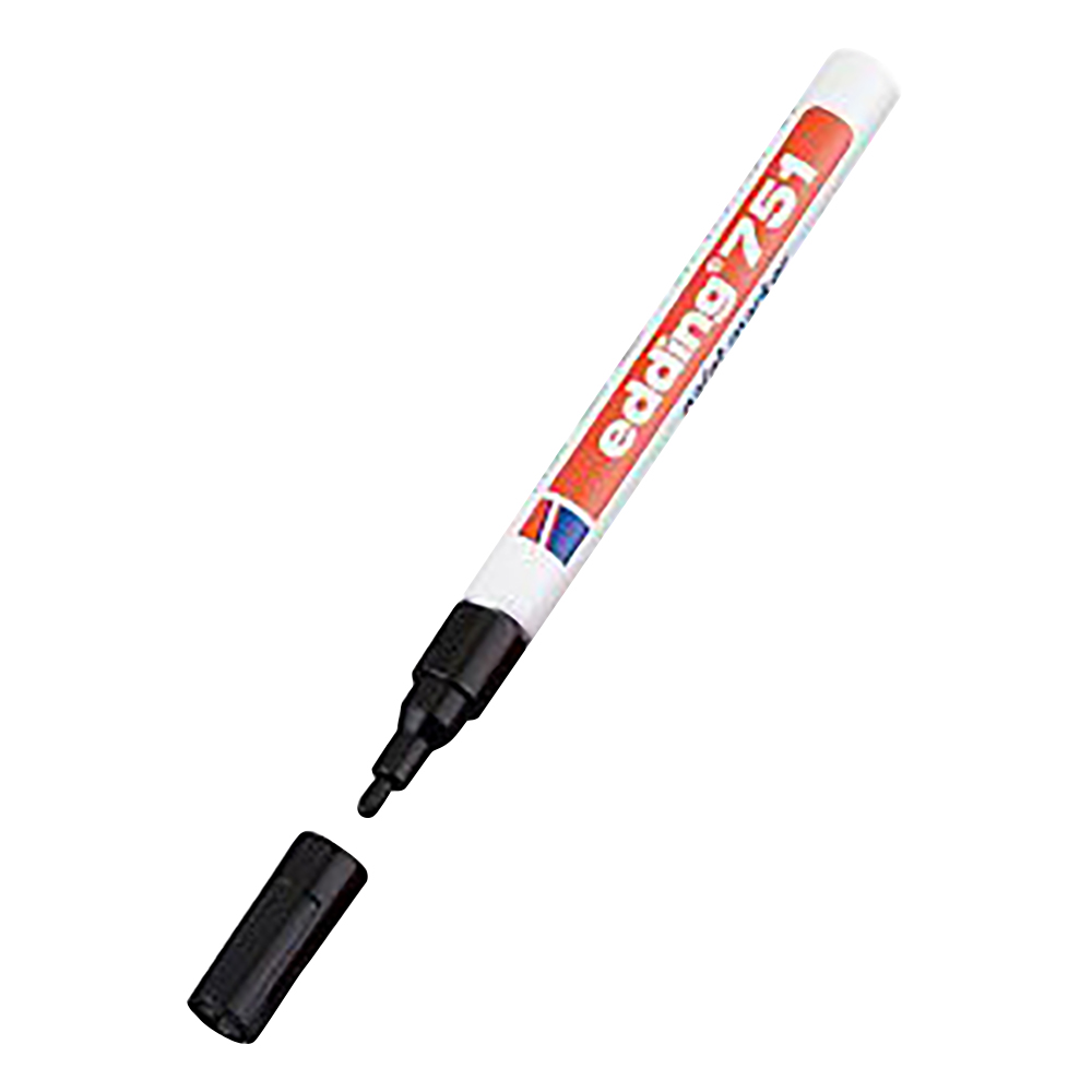 ペイントマーカー（耐熱・耐アルコール）　φ1～2mm　黒画像