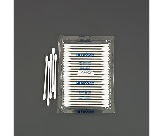 φ4.4x 77.5mm 工業用綿棒(250本)両面画像