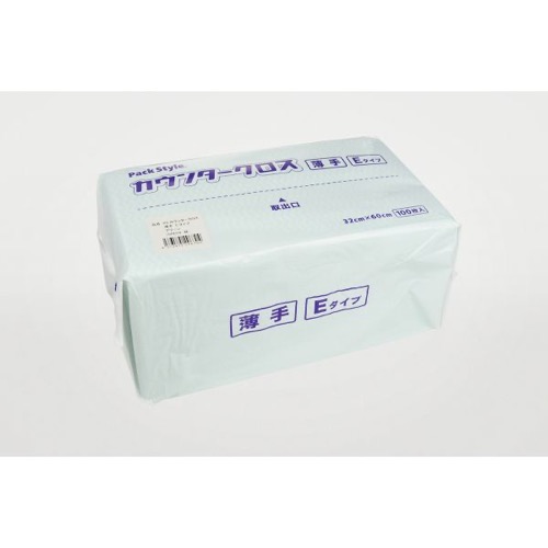 パックスタイル ふきん・クロス PSカウンタークロス 薄E 緑 R画像