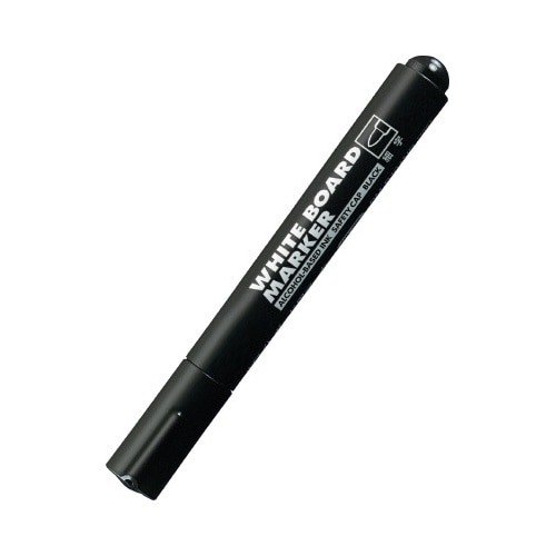 ホワイトボード用マーカー　細字　黒画像