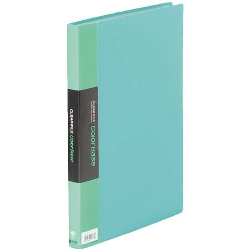 カラーベース固定式　Ａ４縦４０ポケット　緑×３０画像