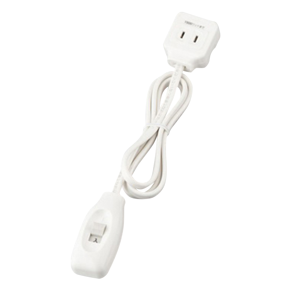 スイッチ付き延長コード　1m画像