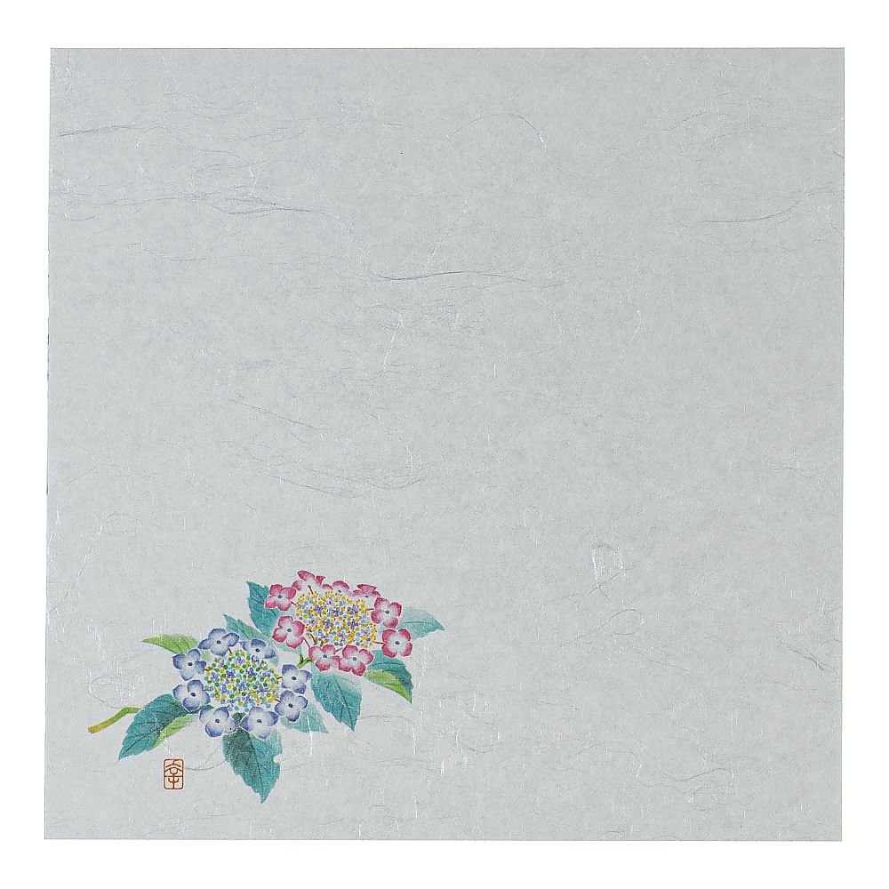遠赤抗菌和紙 花ごよみ懐敷(200枚入) あじさい画像