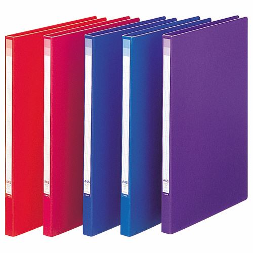 ﾚﾀｰﾌｧｲﾙ A4ﾀﾃ 120枚収容 背幅18mm ﾚｯﾄﾞ 1冊画像