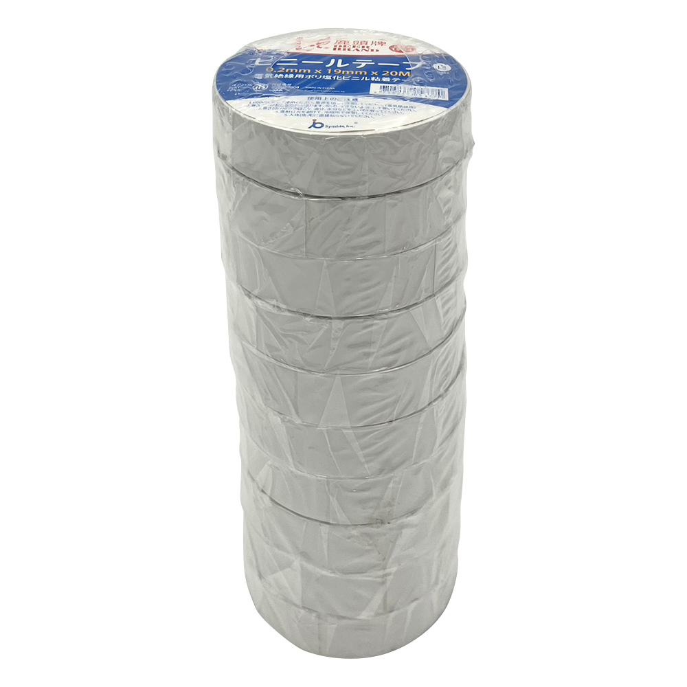 電気絶縁用テープ　白　10巻入画像