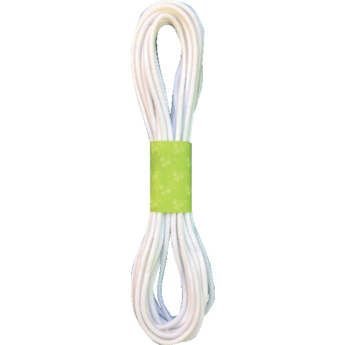 丸ｺﾞﾑ 3本丸 白 1個画像