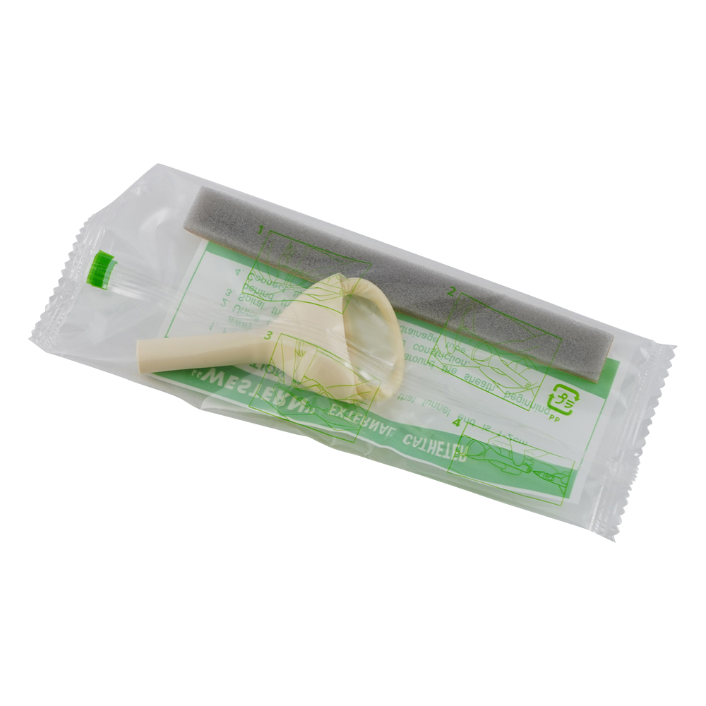 男性用採尿具 ウエスタンシースM 　1ケース（12個×5箱入）