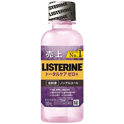 薬用ﾘｽﾃﾘﾝ ﾄｰﾀﾙｹｱｾﾞﾛﾌﾟﾗｽ 100ml 1個