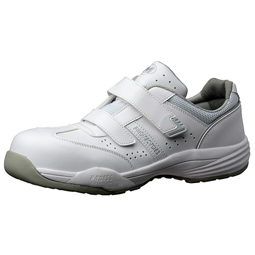 JSAA A種 小指保護先芯ｽﾆｰｶｰ ﾌﾟﾛﾃｸﾄｳｽﾞ5 PF-115 ﾎﾜｲﾄ 24.5cm 1足画像