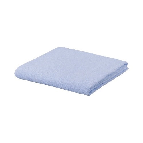 カラーバスタオル　ブルー　２枚入画像