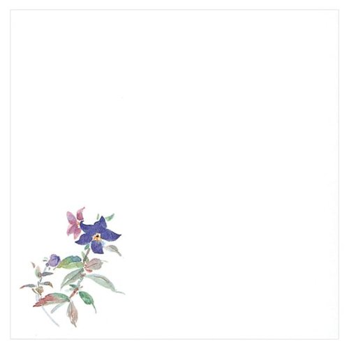 食品シート M33-003 耐油懐敷 15角 ききょう 100枚入 マイン [ケース販売]