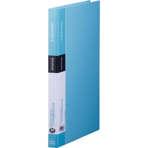 シンプリーズクリアーＦ固定式Ａ４縦４０Ｐ水画像