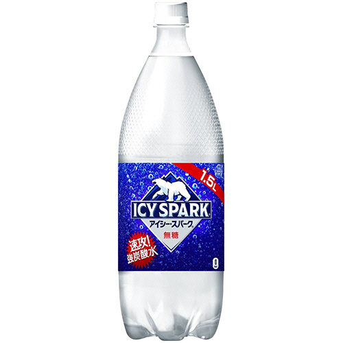 ICY SPARK from ｶﾅﾀﾞﾄﾞﾗｲ 1.5L ﾍﾟｯﾄﾎﾞﾄﾙ 1ｹｰｽ(6本)画像