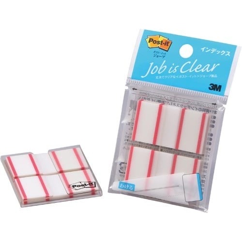 ポストイット　インデックス　４４×２３ｍｍ　赤画像
