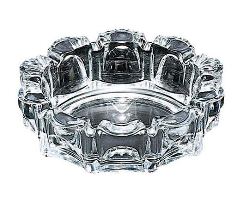 ガラス ローラー 灰皿 中 P-05532-JAN画像