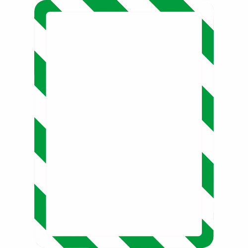 安全標識用ﾃﾞｨｽﾌﾟﾚｲﾎﾟｹｯﾄ ﾏｸﾞﾈｯﾄﾀｲﾌﾟ A4 安全 1ﾊﾟｯｸ(2枚)画像