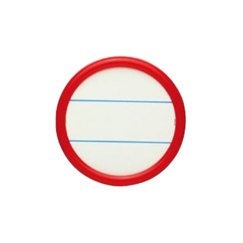 丸型名札 大 両用 赤 1ｾｯﾄ(50個)画像