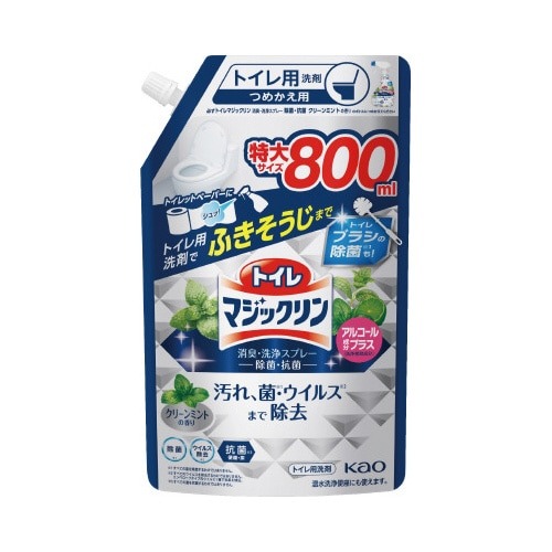 トイレマジックリン除菌抗菌　詰替８００ｍｌ×５画像