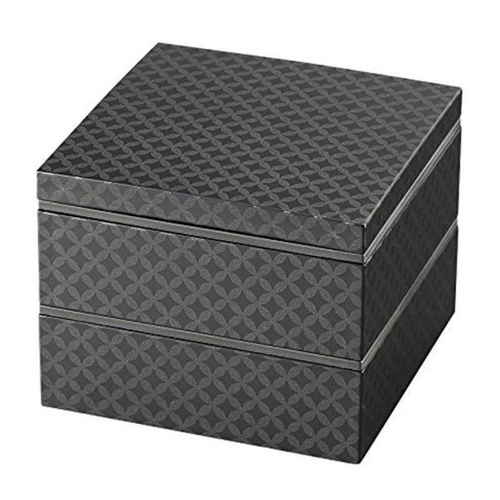 行楽弁当箱 お重 2段 HAKO style 和Mon 1600ml 七宝画像