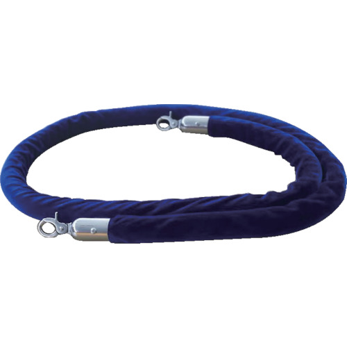 ＷＲＩＴＥＢＥＳＴ　ロープパーテーション用ロープ　青　２ｍ画像